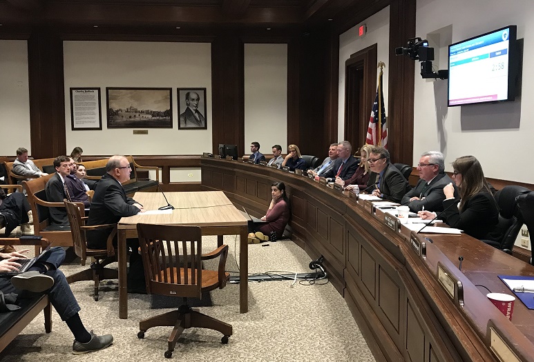 Scott Cameron, PLS, testifies in support of S.1392, An Act Relative to Public Safety in Excavation before Mass. Legislature's Joint Committee on Public Safety and Homeland Security